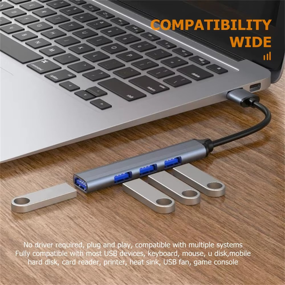 USB Type C HUB 3.0 3.1 4 Port Multi USB