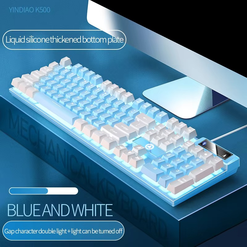 YINDIAO Keyboard Gaming Wired Laptop Desktops PC Computer