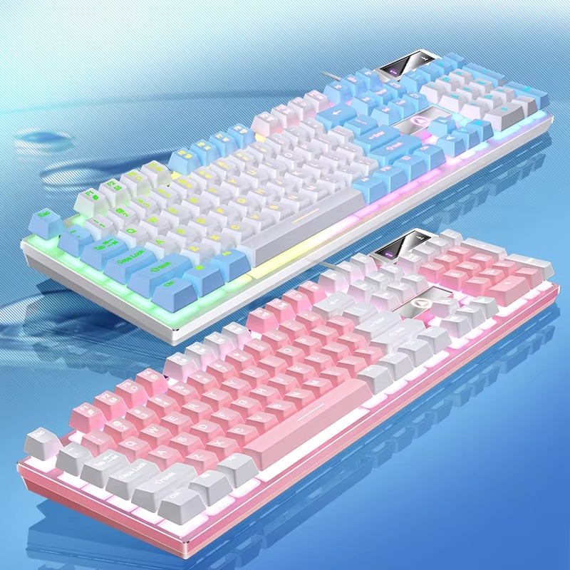 YINDIAO Keyboard Gaming Wired Laptop Desktops PC Computer