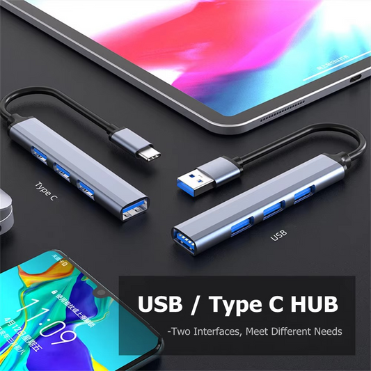 USB Type C HUB 3.0 3.1 4 Port Multi USB