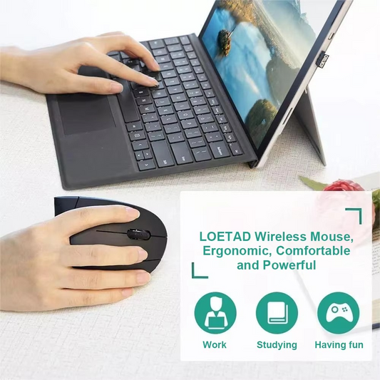 Vertical Mouse Ergonomic 2.4GHz Wireless Optical Mice